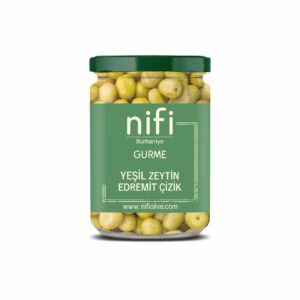 Yeşil Zeytin Edremit Çizik  600gr