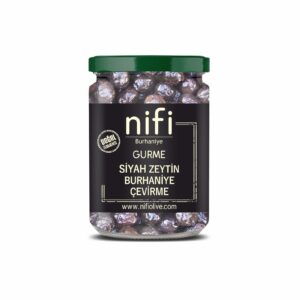 Organik Siyah Zeytin Burhaniye Çevirme 400 gr
