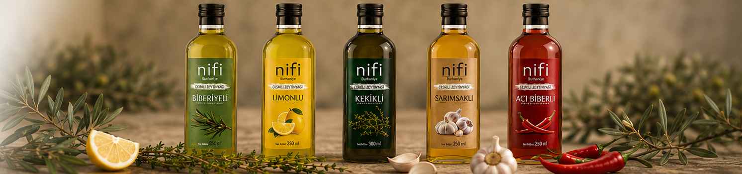 Nifi Çeşnili Zeytinyağı Serisi